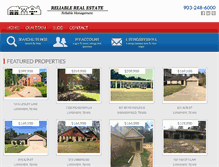 Tablet Screenshot of buyreliablehomes.com